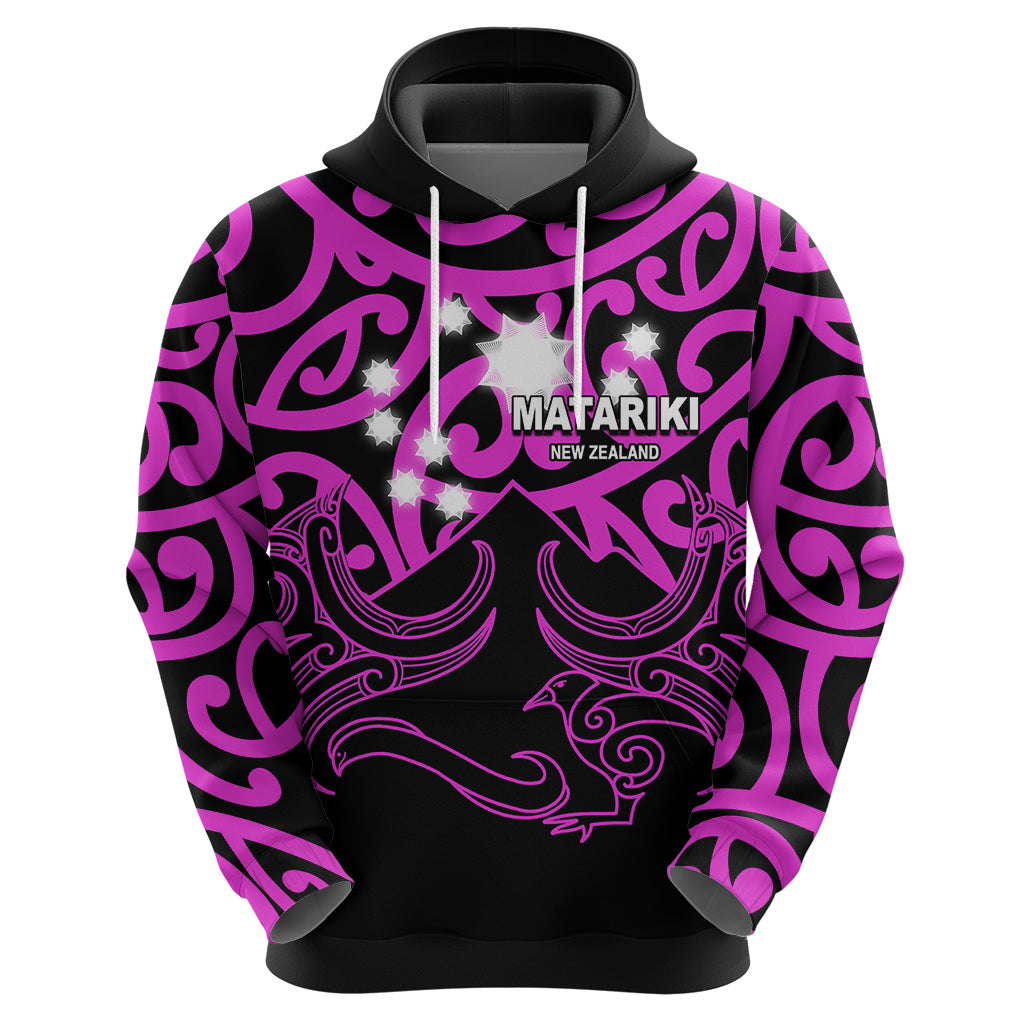 Matariki New Zealand Hoodie Maori New Year Purple LT6 - Vibe Hoodie Shop