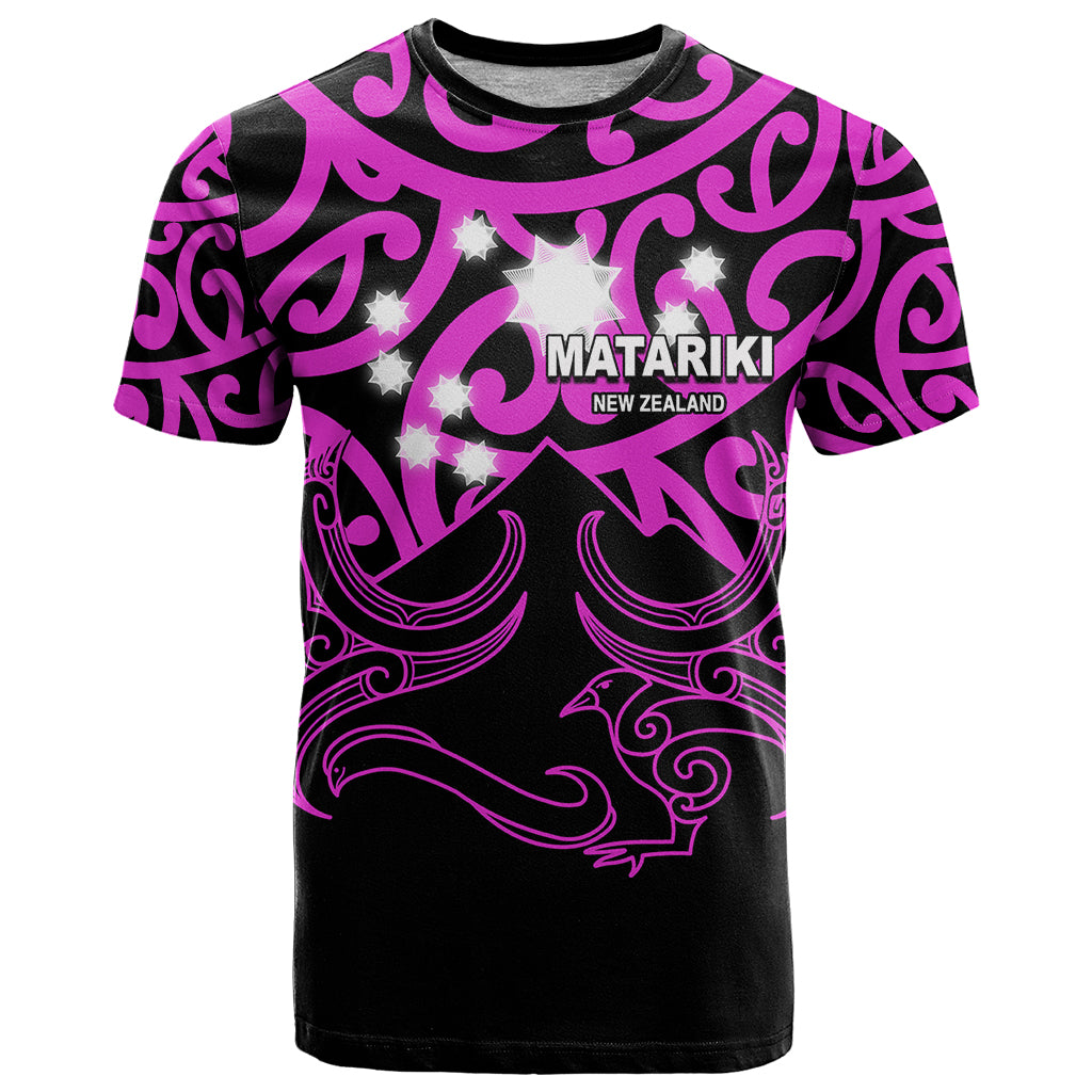 Matariki New Zealand T Shirt Maori New Year Purple - Vibe Hoodie Shop