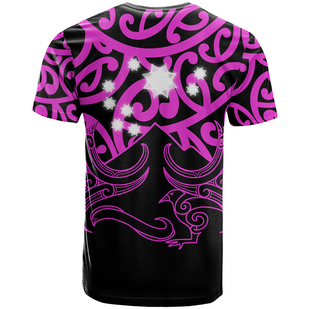 Matariki New Zealand T Shirt Maori New Year Purple - Vibe Hoodie Shop