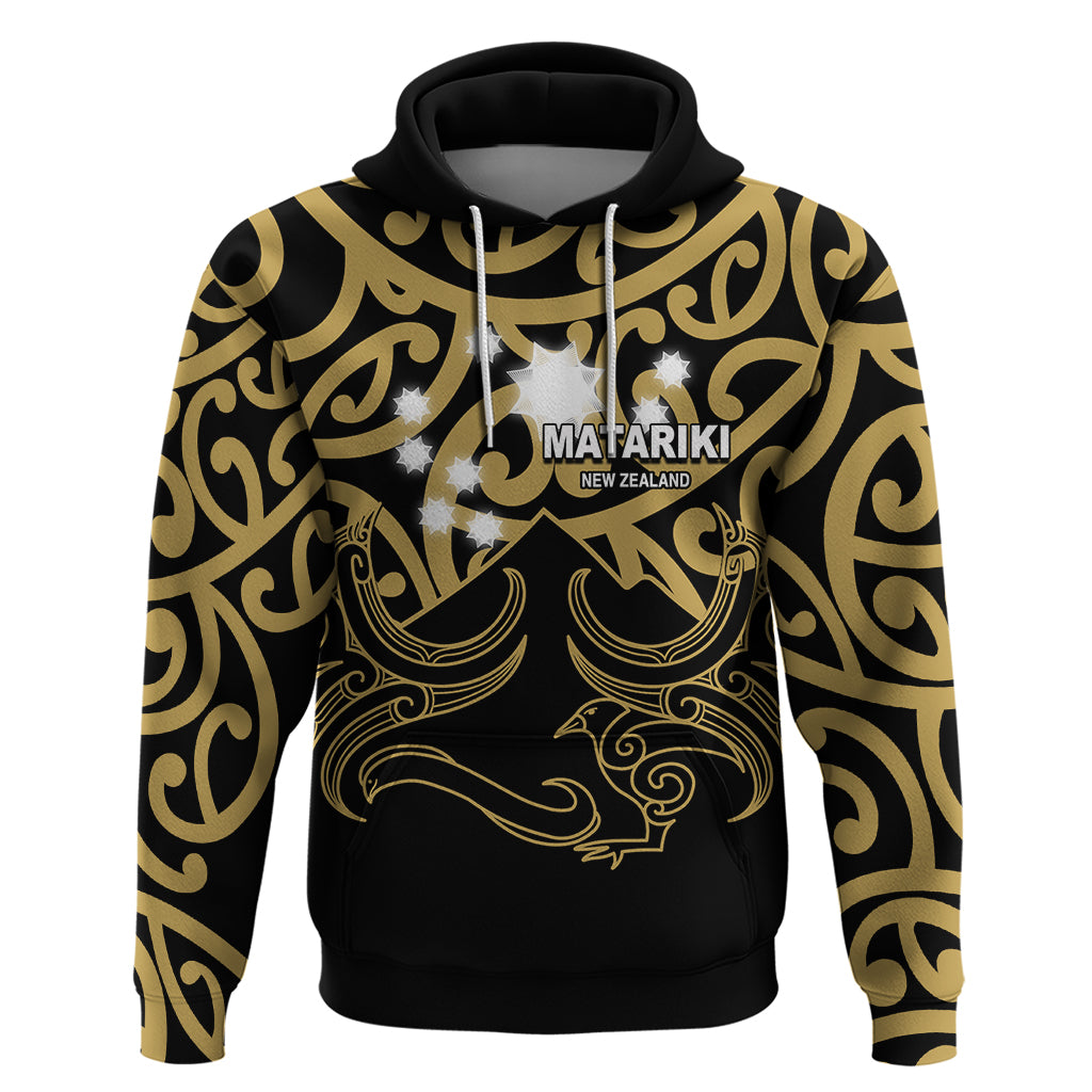 Matariki New Zealand Hoodie Maori New Year Gold LT6 - Vibe Hoodie Shop