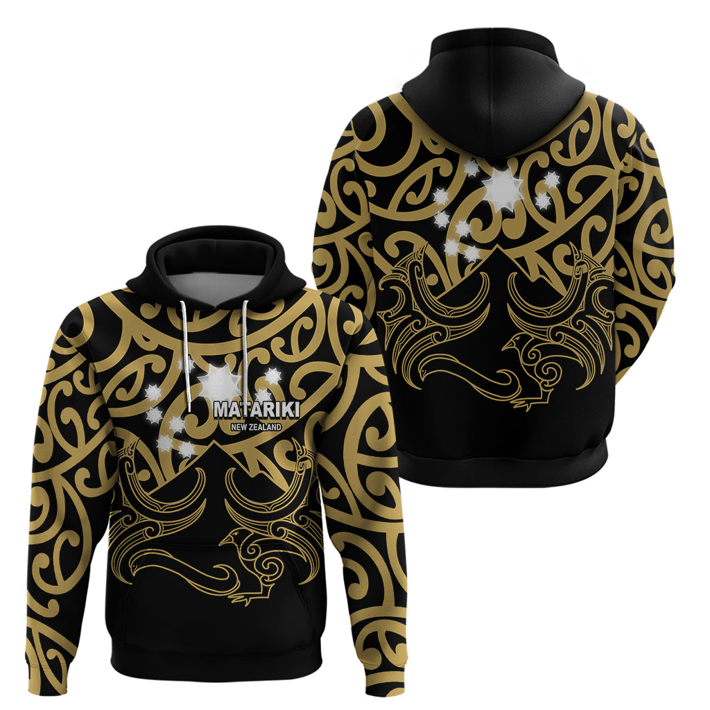 Matariki New Zealand Hoodie Maori New Year Gold LT6 - Vibe Hoodie Shop