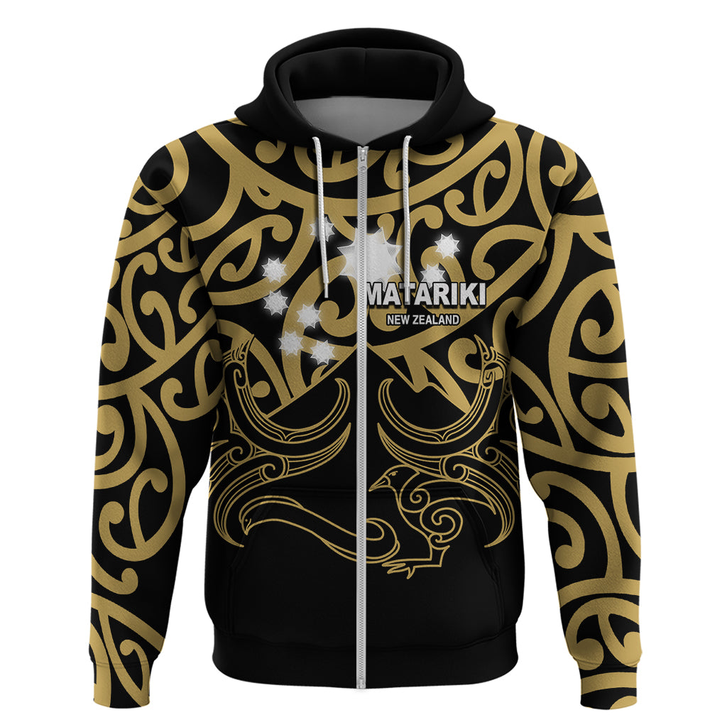 Matariki New Zealand Hoodie Maori New Year Gold LT6 - Vibe Hoodie Shop