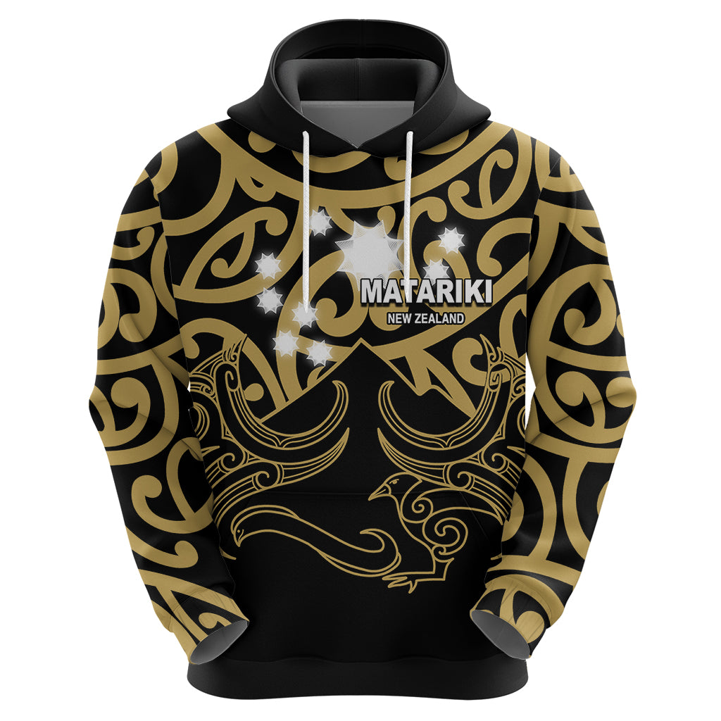 Matariki New Zealand Hoodie Maori New Year Gold LT6 - Vibe Hoodie Shop