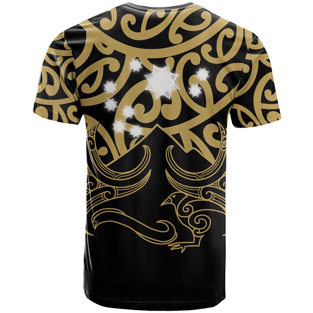 Matariki New Zealand T Shirt Maori New Year Gold - Vibe Hoodie Shop