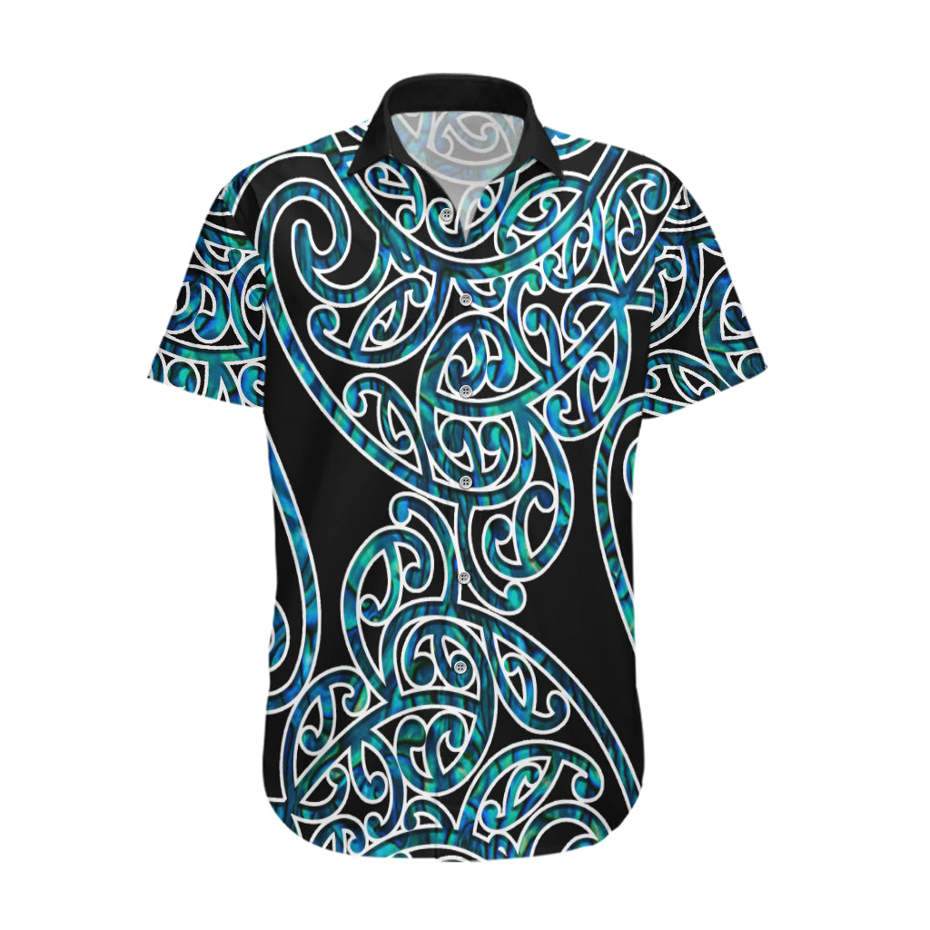 New Zealand Hawaiian Shirt Maori Pattern Papua Shell - Vibe Hoodie Shop