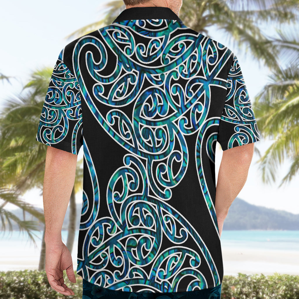 New Zealand Hawaiian Shirt Maori Pattern Papua Shell - Vibe Hoodie Shop