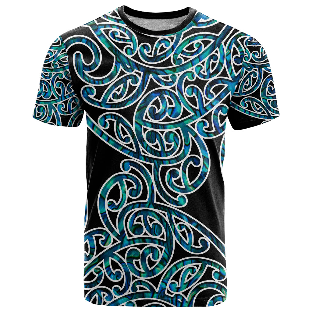 New Zealand T Shirt Maori Pattern Papua Shell - Vibe Hoodie Shop