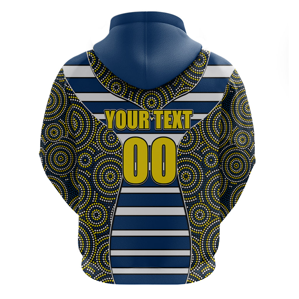 NRL - Cowboys Hoodie Mix Dot Aboriginal LT6 - Vibe Hoodie Shop