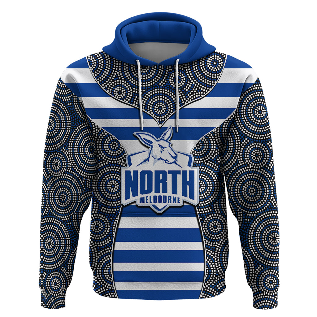 AFL - North Hoodie Mix Dot Aboriginal LT6 - Vibe Hoodie Shop