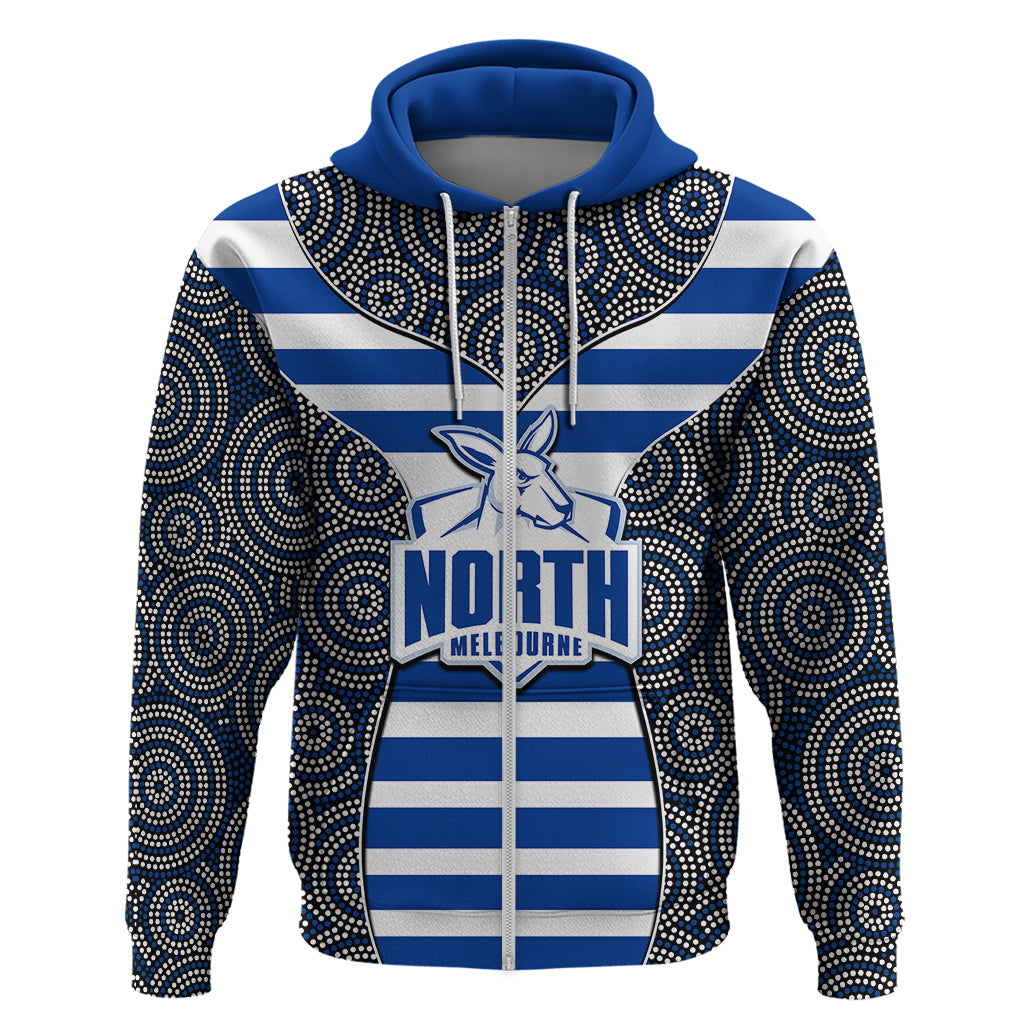 AFL - North Hoodie Mix Dot Aboriginal LT6 - Vibe Hoodie Shop