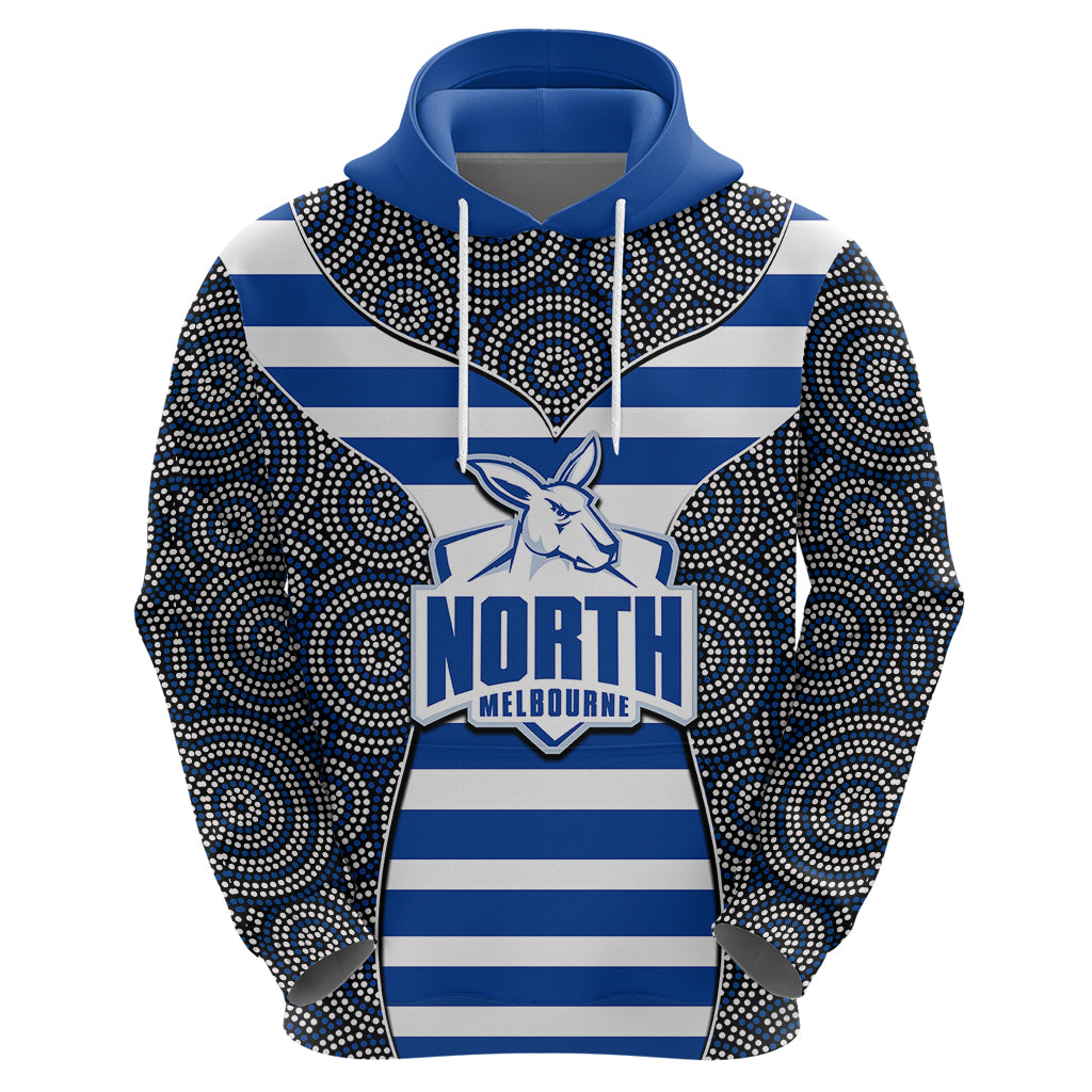 AFL - North Hoodie Mix Dot Aboriginal LT6 - Vibe Hoodie Shop