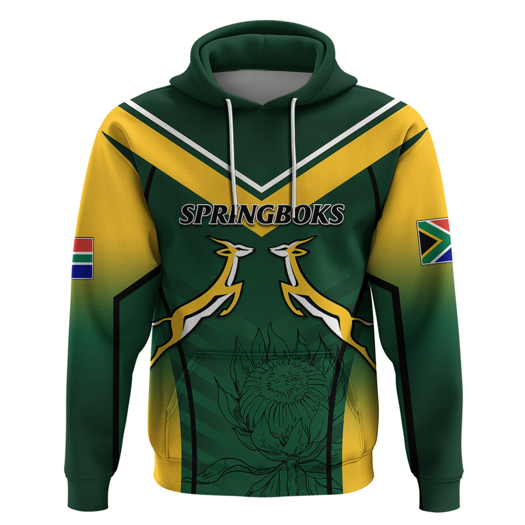 South Africa Rugby 2023 Hoodie Bokke Champions LT7 - Vibe Hoodie Shop
