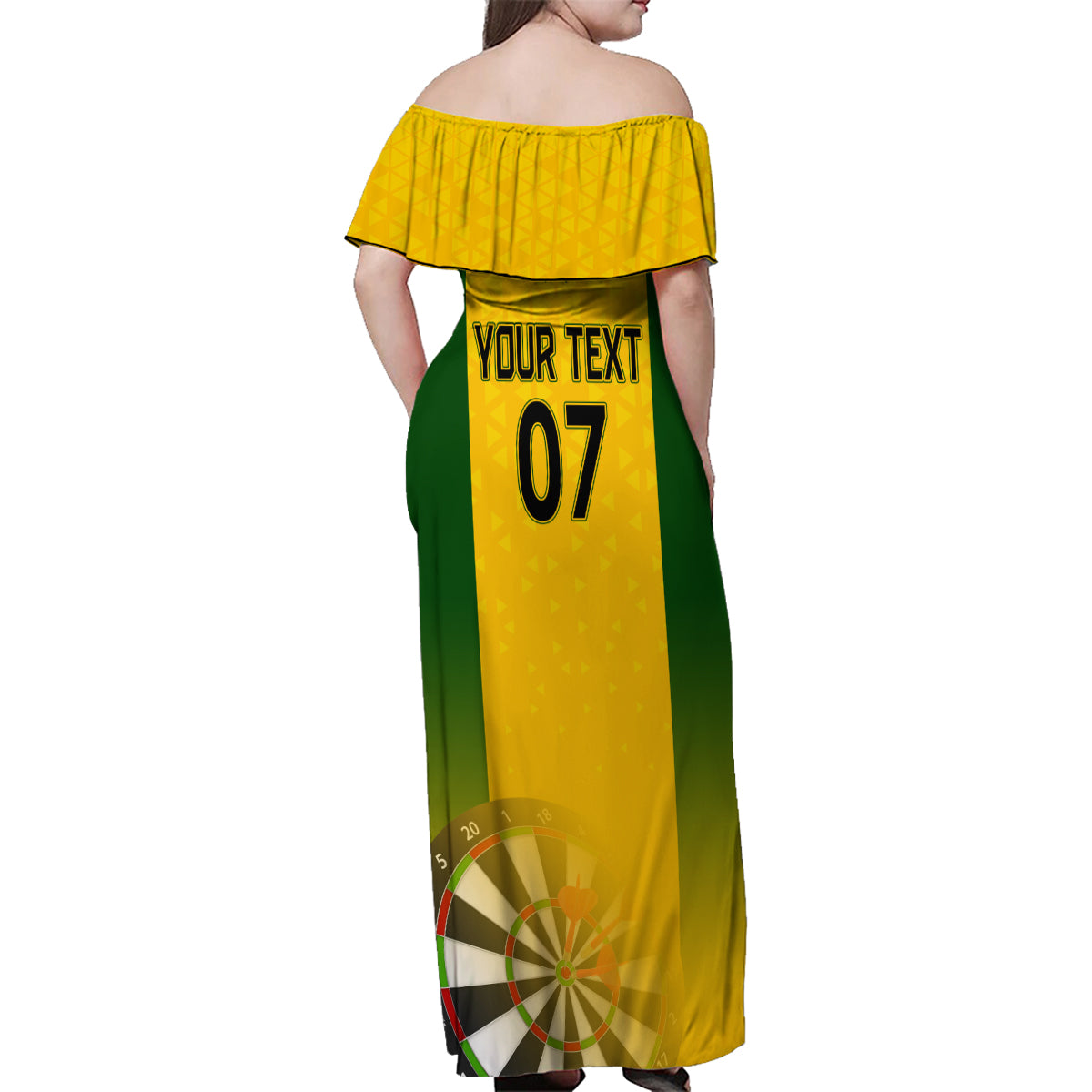 custom-australia-darts-family-matching-off-shoulder-maxi-dress-and-hawaiian-shirt-national-color-basic