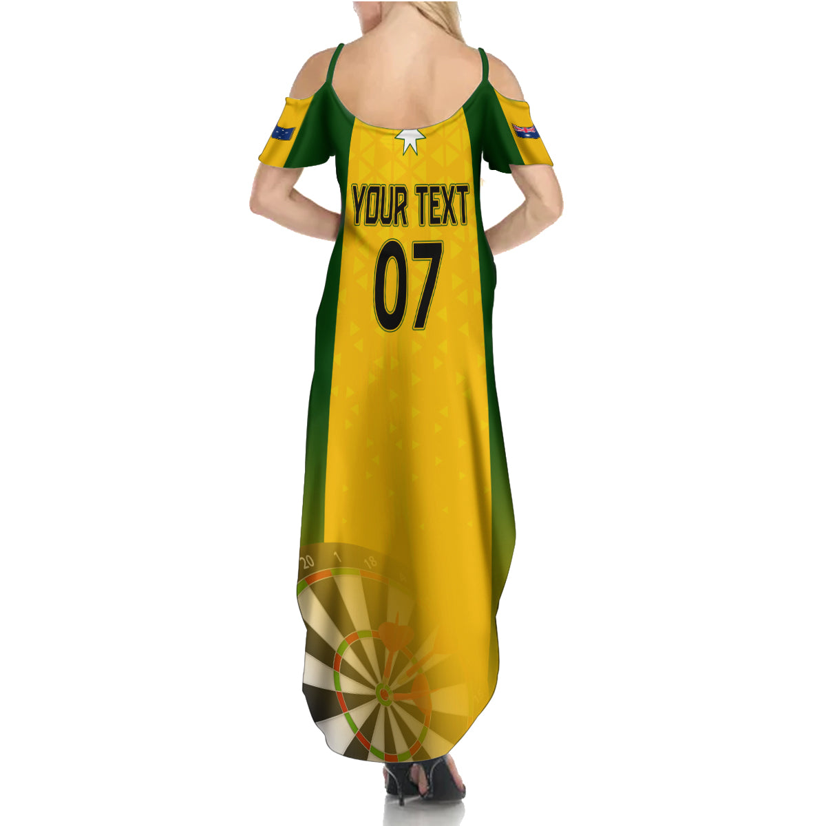 custom-australia-darts-family-matching-summer-maxi-dress-and-hawaiian-shirt-national-color-basic