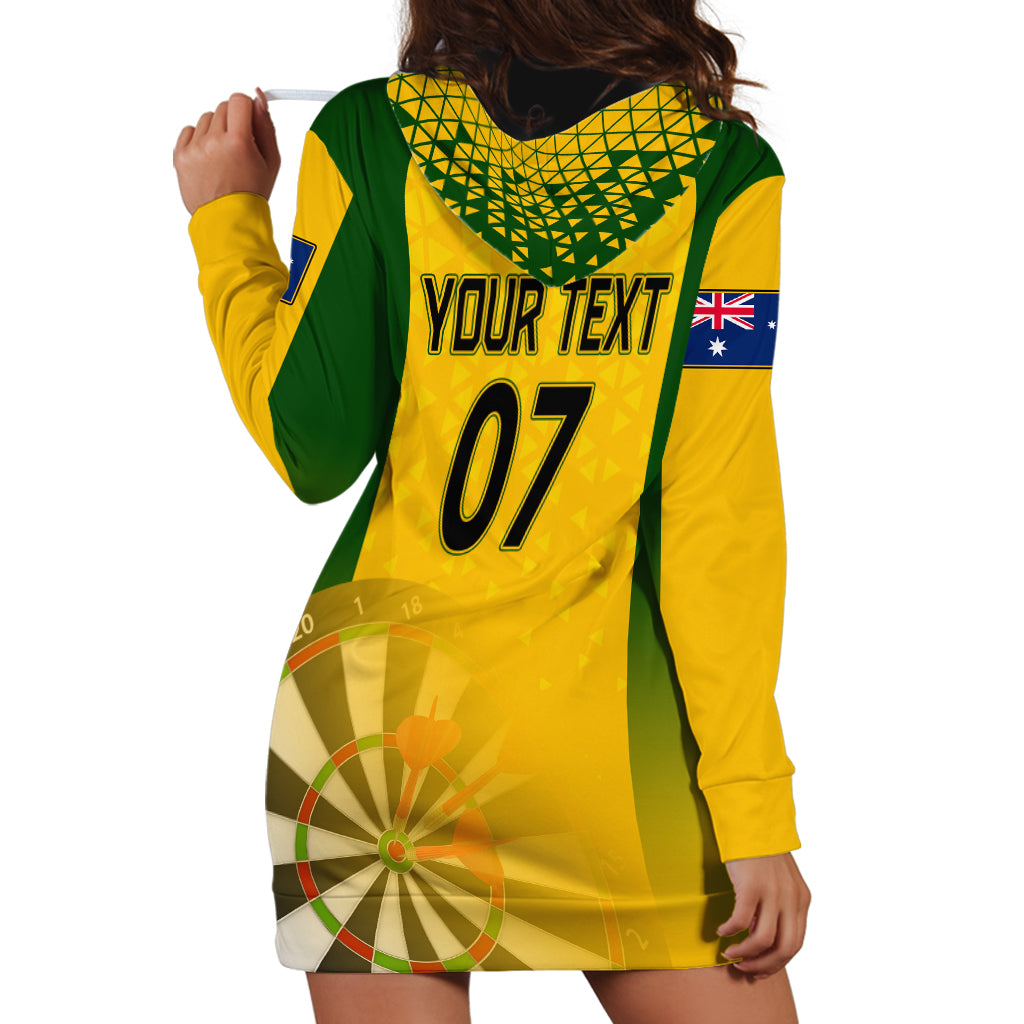 Custom Australia Darts Hoodie Dress National Color Basic - Vibe Hoodie Shop