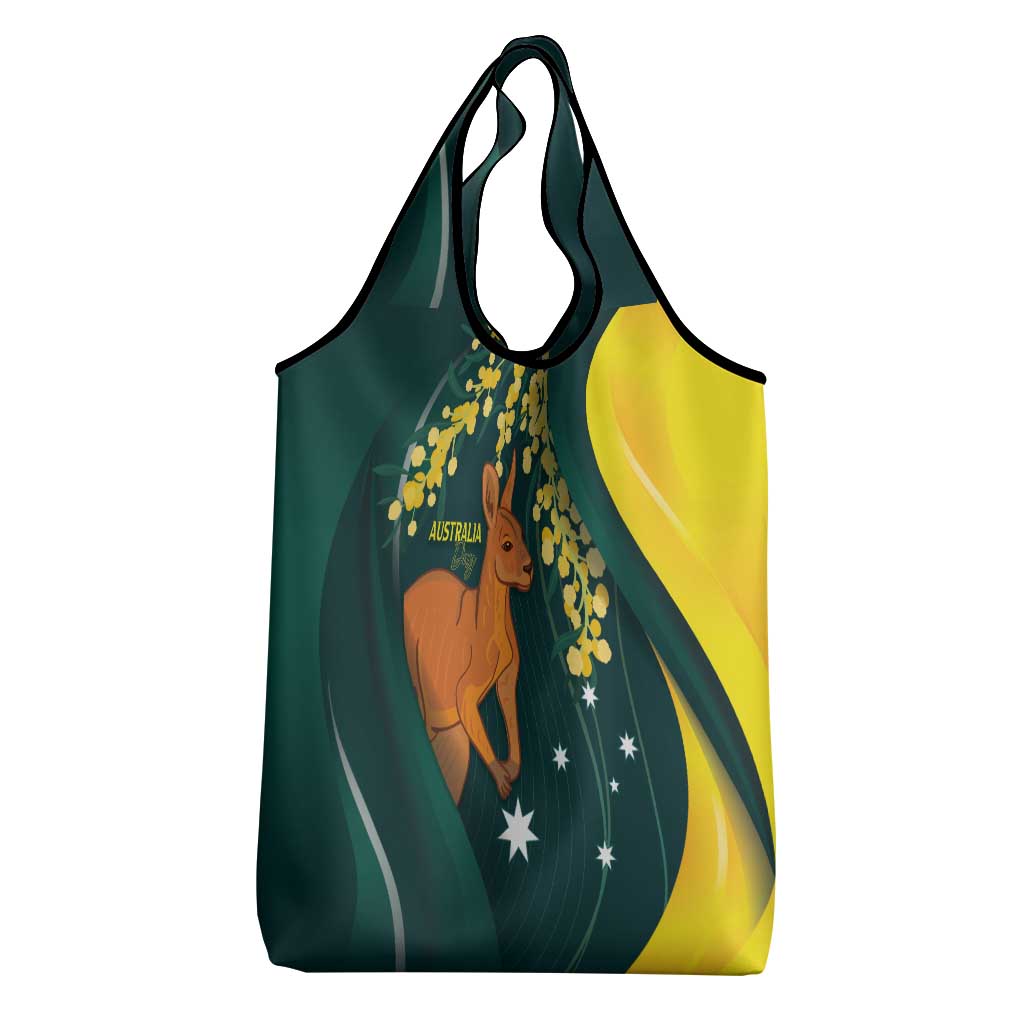 Australia Day Grocery Bag Kangaroo National Color