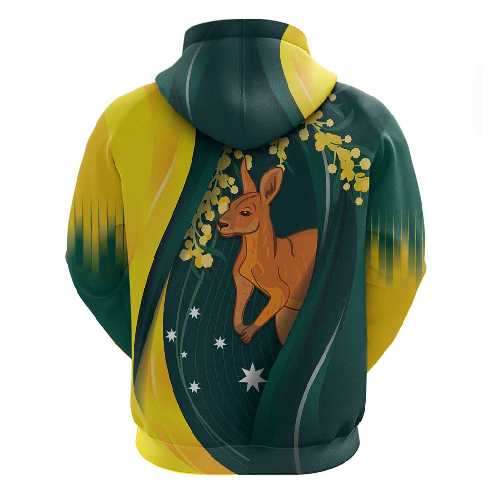 Australia Day Hoodie Kangaroo National Color LT7 - Vibe Hoodie Shop