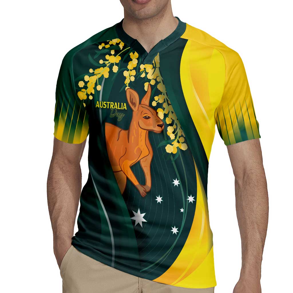 Australia Day Rugby Jersey Kangaroo National Color