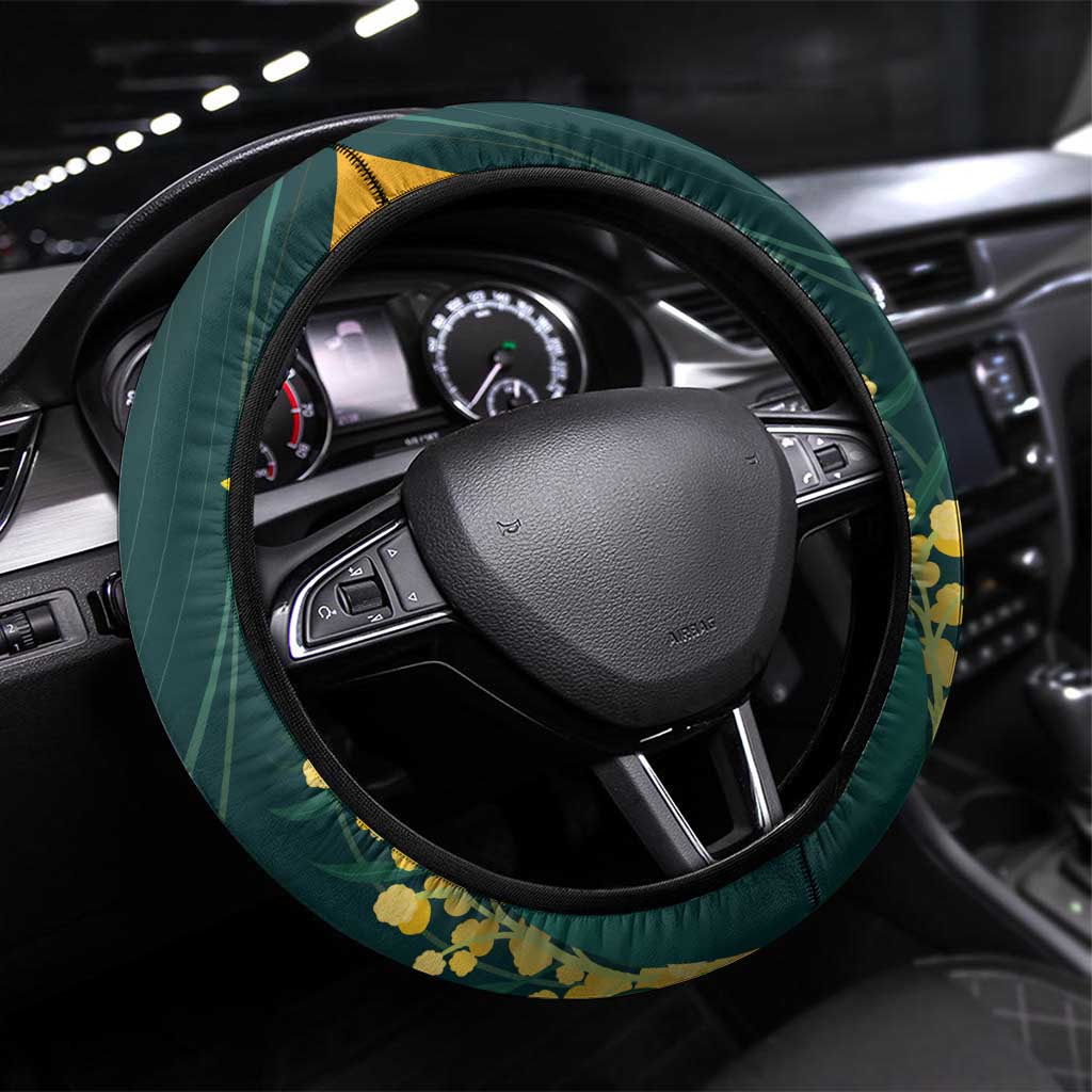 Australia Day Steering Wheel Cover Kangaroo National Color