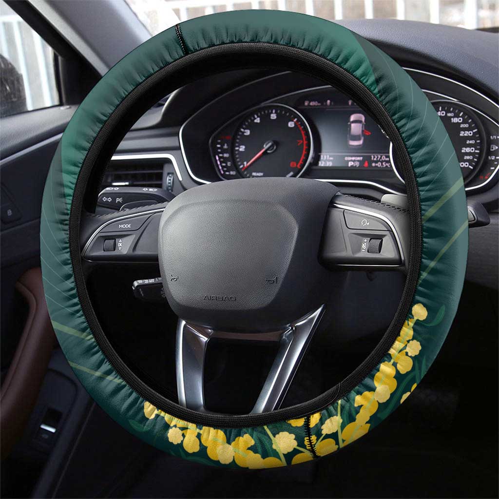 Australia Day Steering Wheel Cover Kangaroo National Color