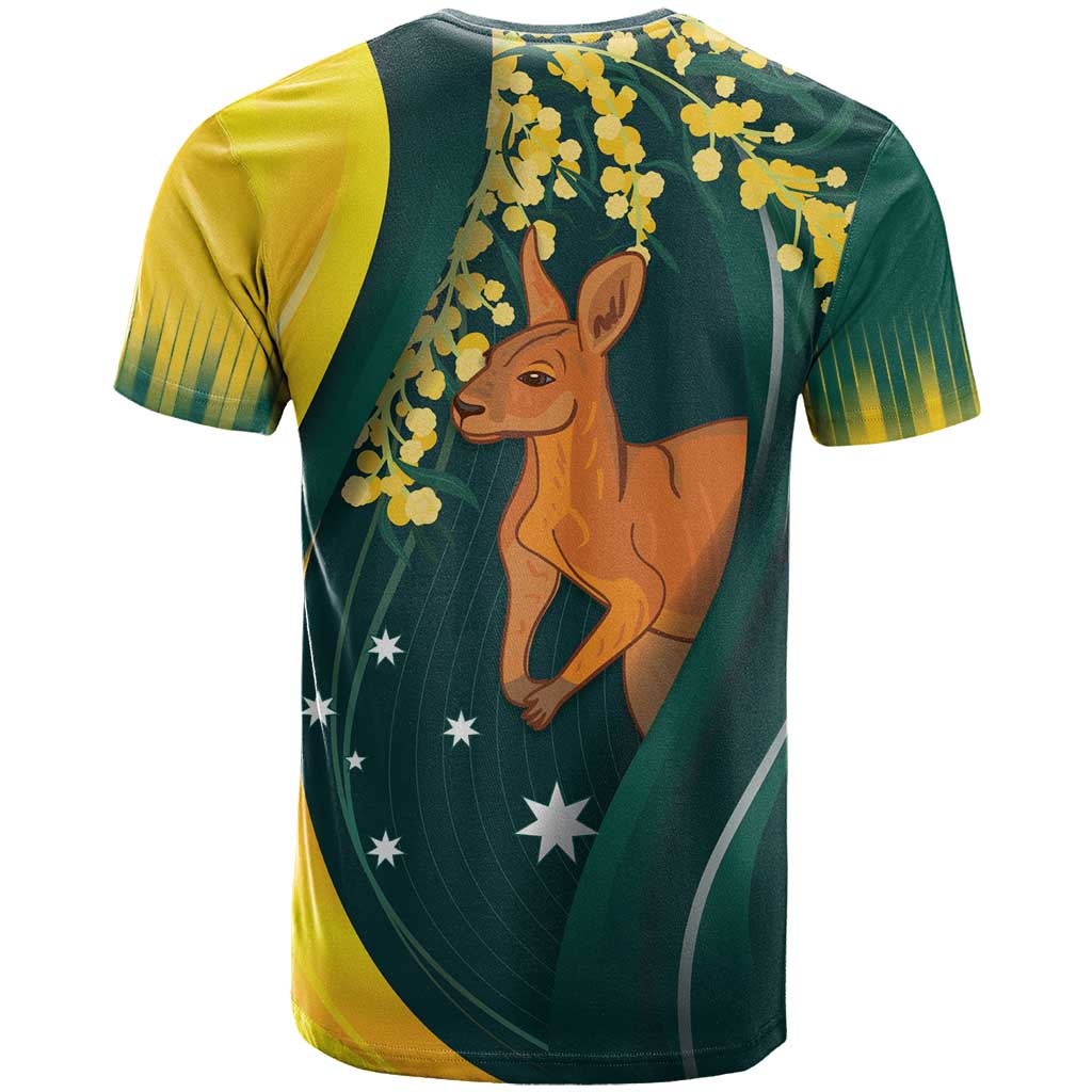 Australia Day T Shirt Kangaroo National Color - Vibe Hoodie Shop