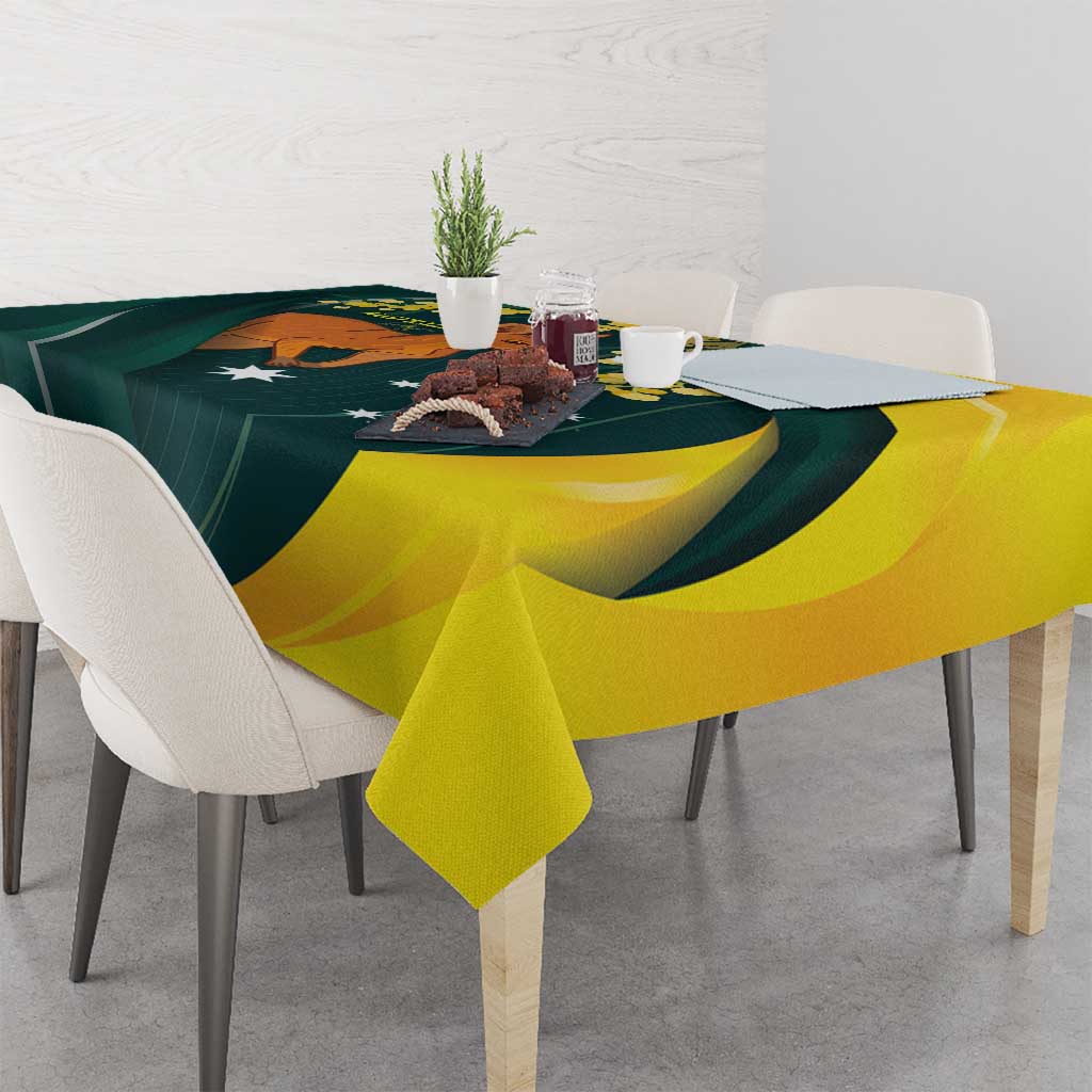 Australia Day Tablecloth Kangaroo National Color