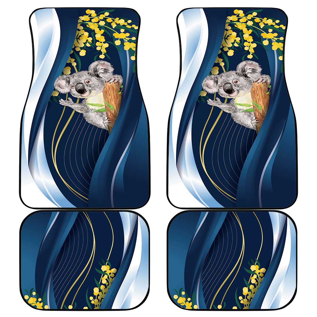 Australia Day Car Mats Koala Blue Modern Vibe