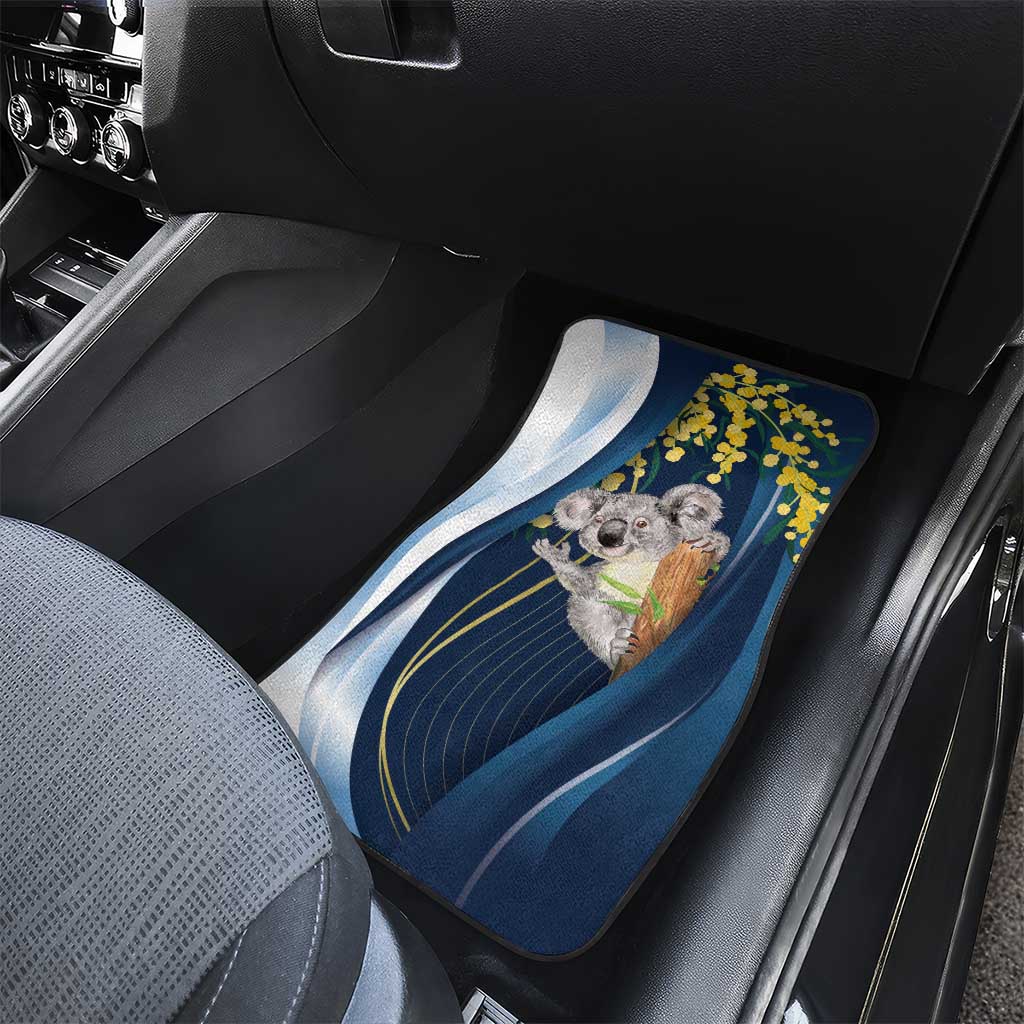 Australia Day Car Mats Koala Blue Modern Vibe