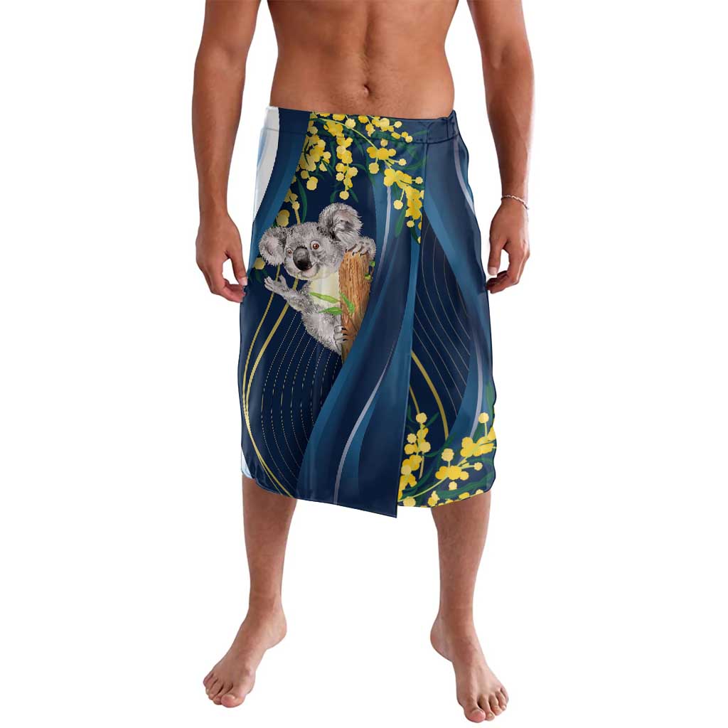 Australia Day Lavalava Koala Blue Modern Vibe