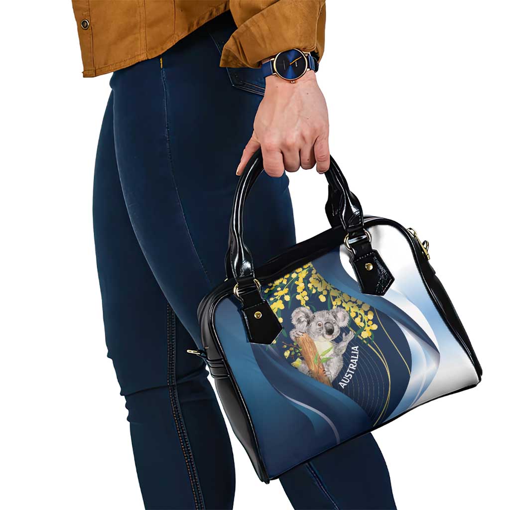 Australia Day Shoulder Handbag Koala Blue Modern Vibe - Vibe Hoodie Shop