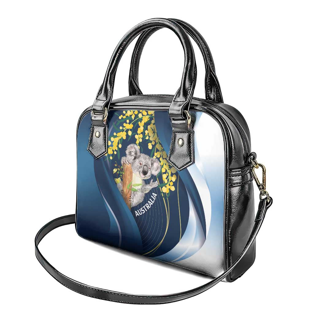 Australia Day Shoulder Handbag Koala Blue Modern Vibe - Vibe Hoodie Shop