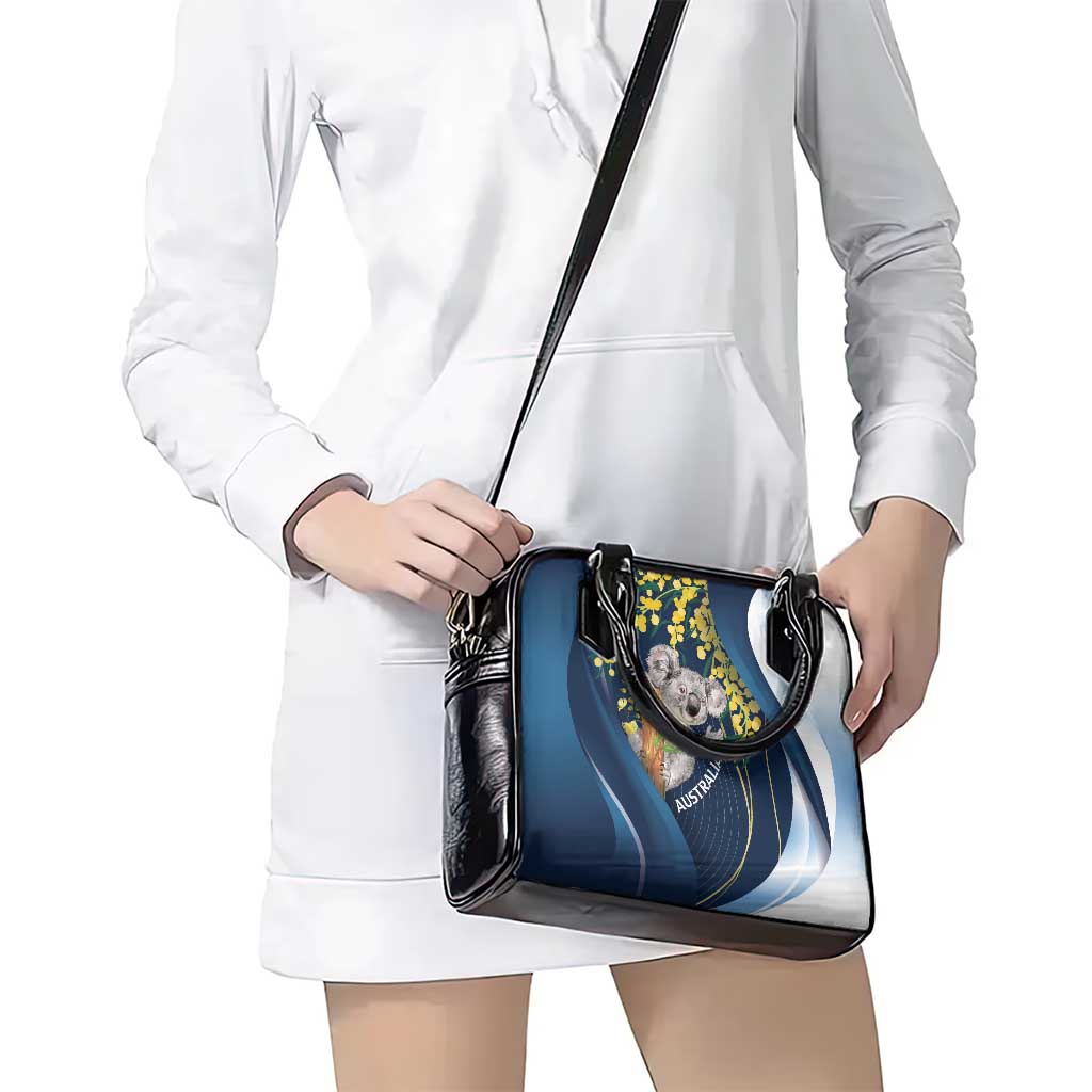 Australia Day Shoulder Handbag Koala Blue Modern Vibe - Vibe Hoodie Shop