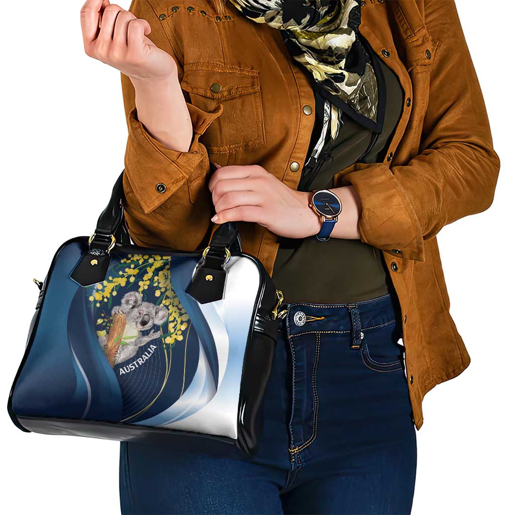 Australia Day Shoulder Handbag Koala Blue Modern Vibe - Vibe Hoodie Shop