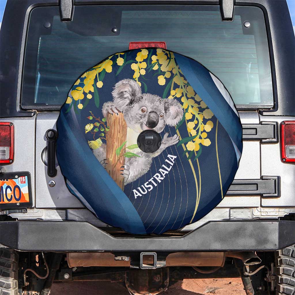 Australia Day Spare Tire Cover Koala Blue Modern Vibe - Vibe Hoodie Shop