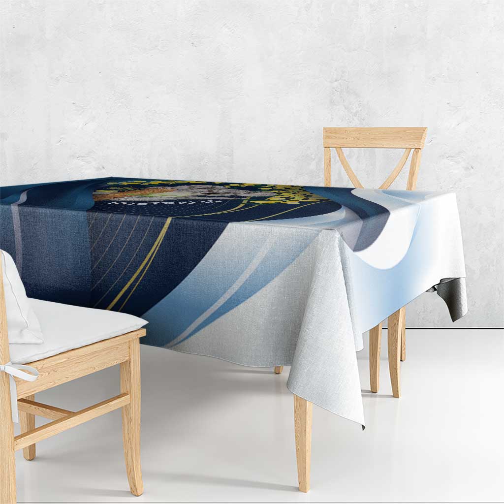 Australia Day Tablecloth Koala Blue Modern Vibe