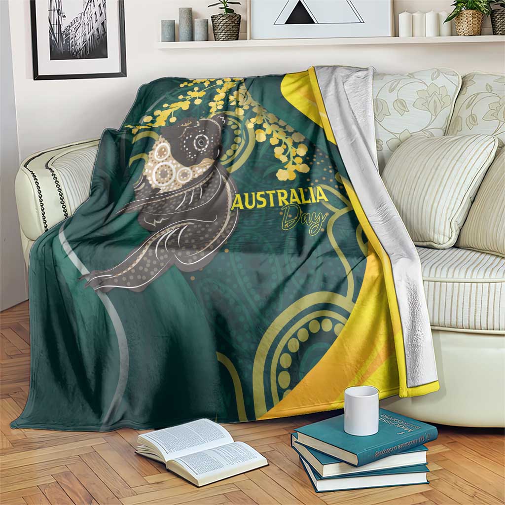 Australia Day Blanket Koala Aboriginal Art - Vibe Hoodie Shop