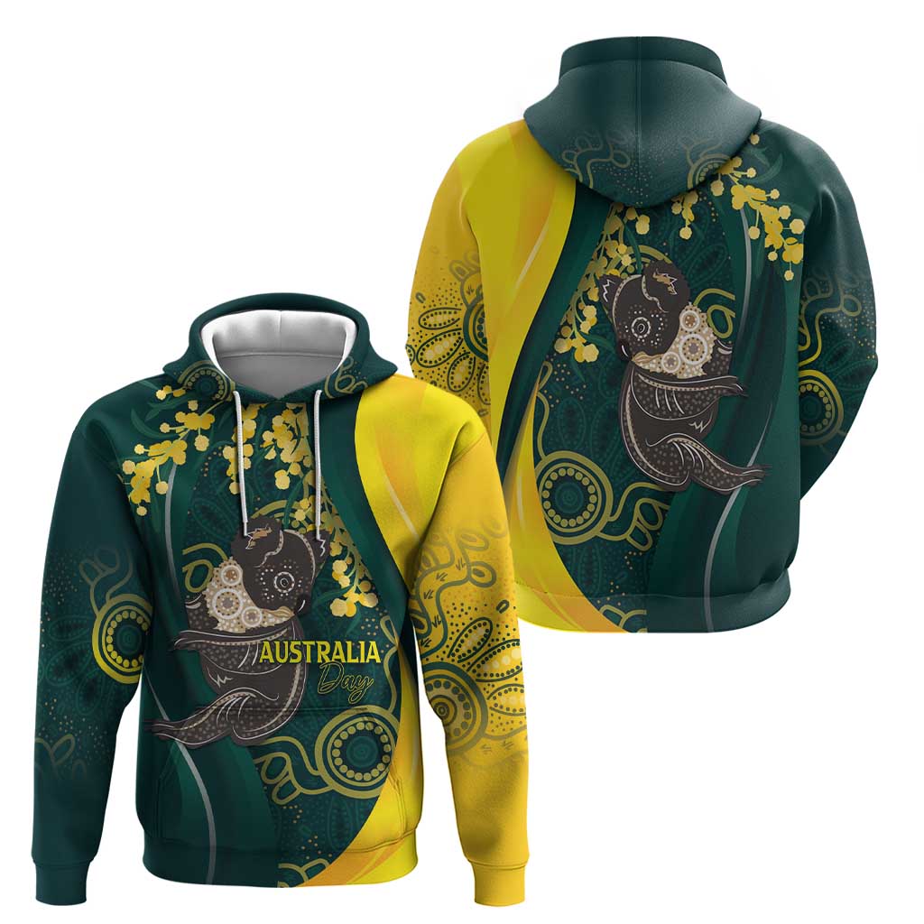 Australia Day Hoodie Koala Aboriginal Art LT7 - Vibe Hoodie Shop