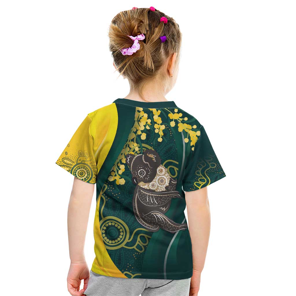 Australia Day Kid T Shirt Koala Aboriginal Art - Vibe Hoodie Shop