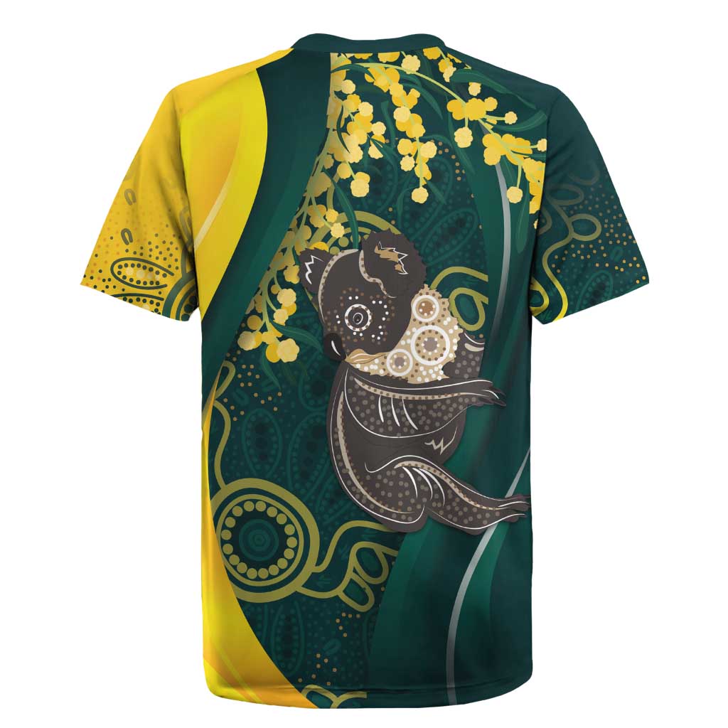 Australia Day Rugby Jersey Koala Aboriginal Art