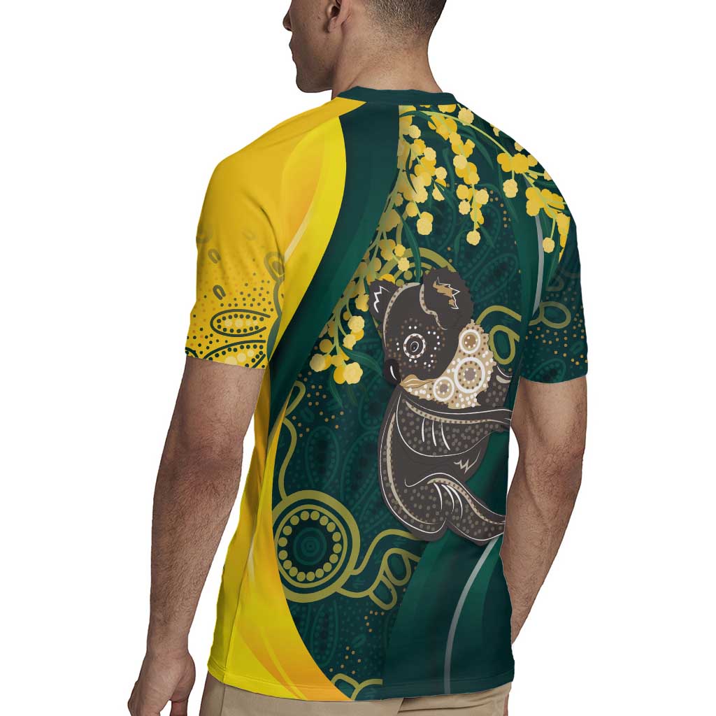 Australia Day Rugby Jersey Koala Aboriginal Art