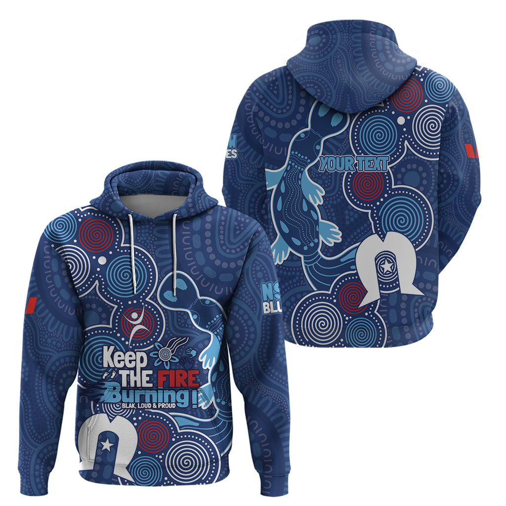 NAIDOC Week Hoodie NSW Blues Platypus LT7 - Vibe Hoodie Shop
