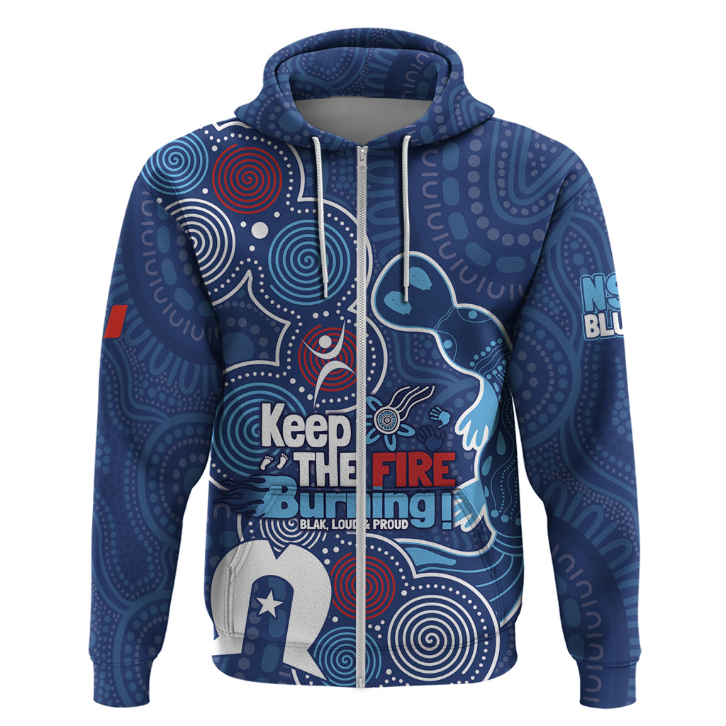 NAIDOC Week Hoodie NSW Blues Platypus LT7 - Vibe Hoodie Shop