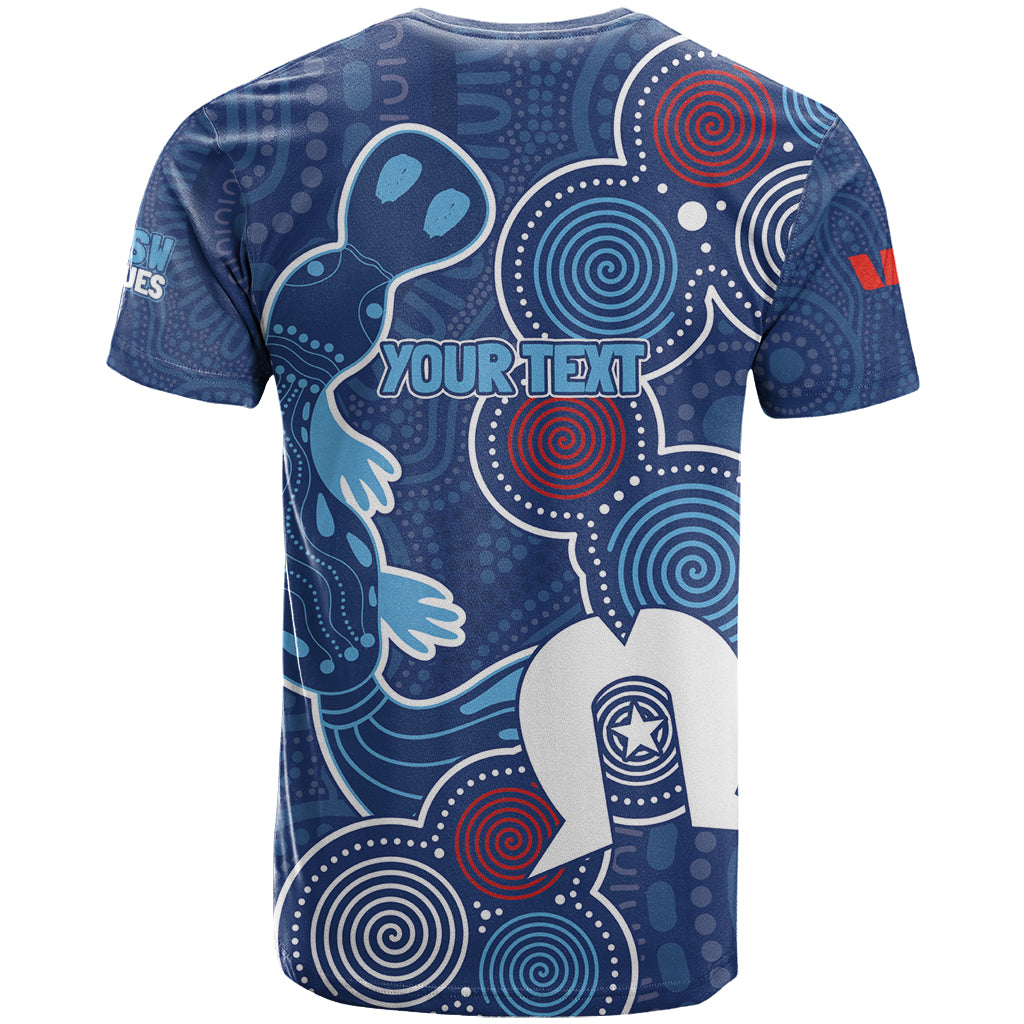 NAIDOC Week T Shirt NSW Blues Platypus - Vibe Hoodie Shop