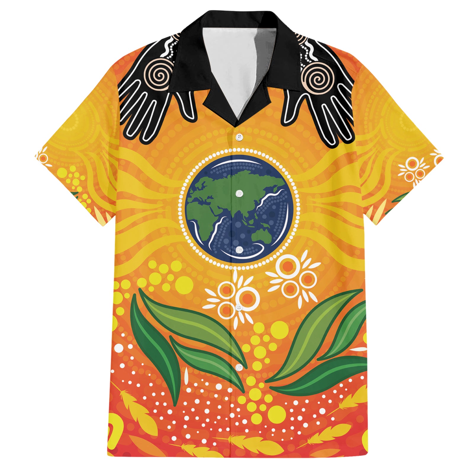 Australia Earth Day Indigenous Hawaiian Shirt Save The Earth - Vibe Hoodie Shop