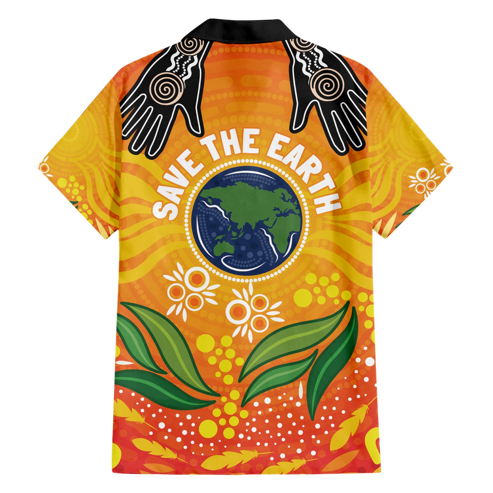 Australia Earth Day Indigenous Hawaiian Shirt Save The Earth - Vibe Hoodie Shop