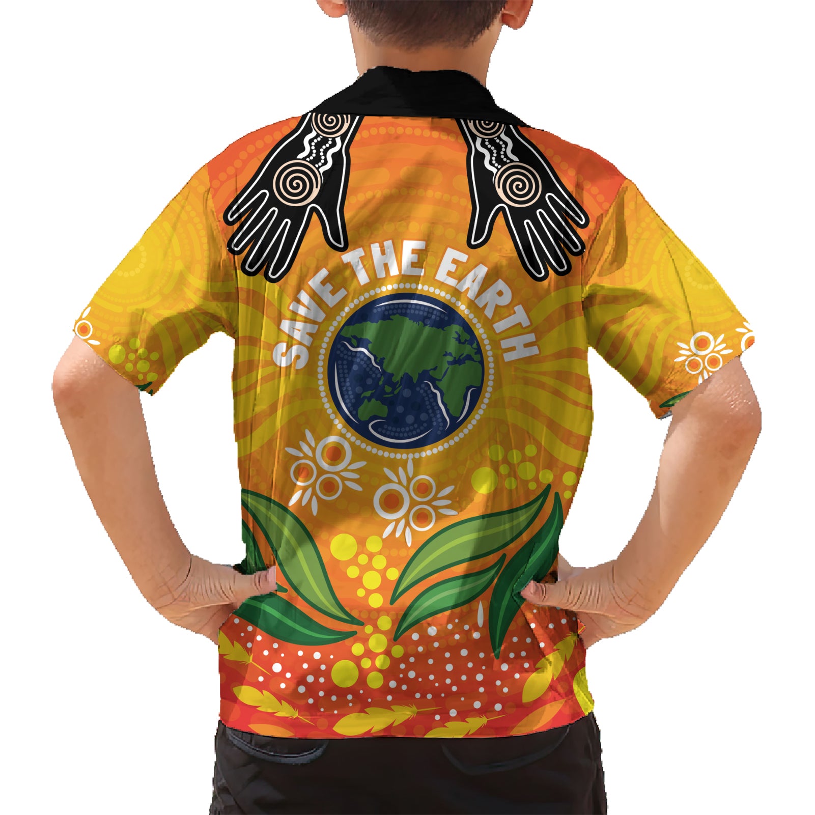 Australia Earth Day Indigenous Hawaiian Shirt Save The Earth - Vibe Hoodie Shop