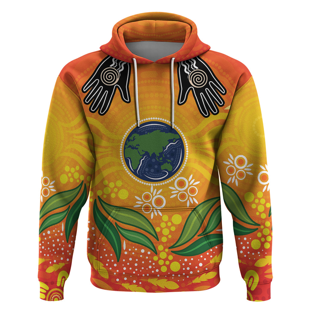 Australia Earth Day Indigenous Hoodie Save The Earth LT7 - Vibe Hoodie Shop