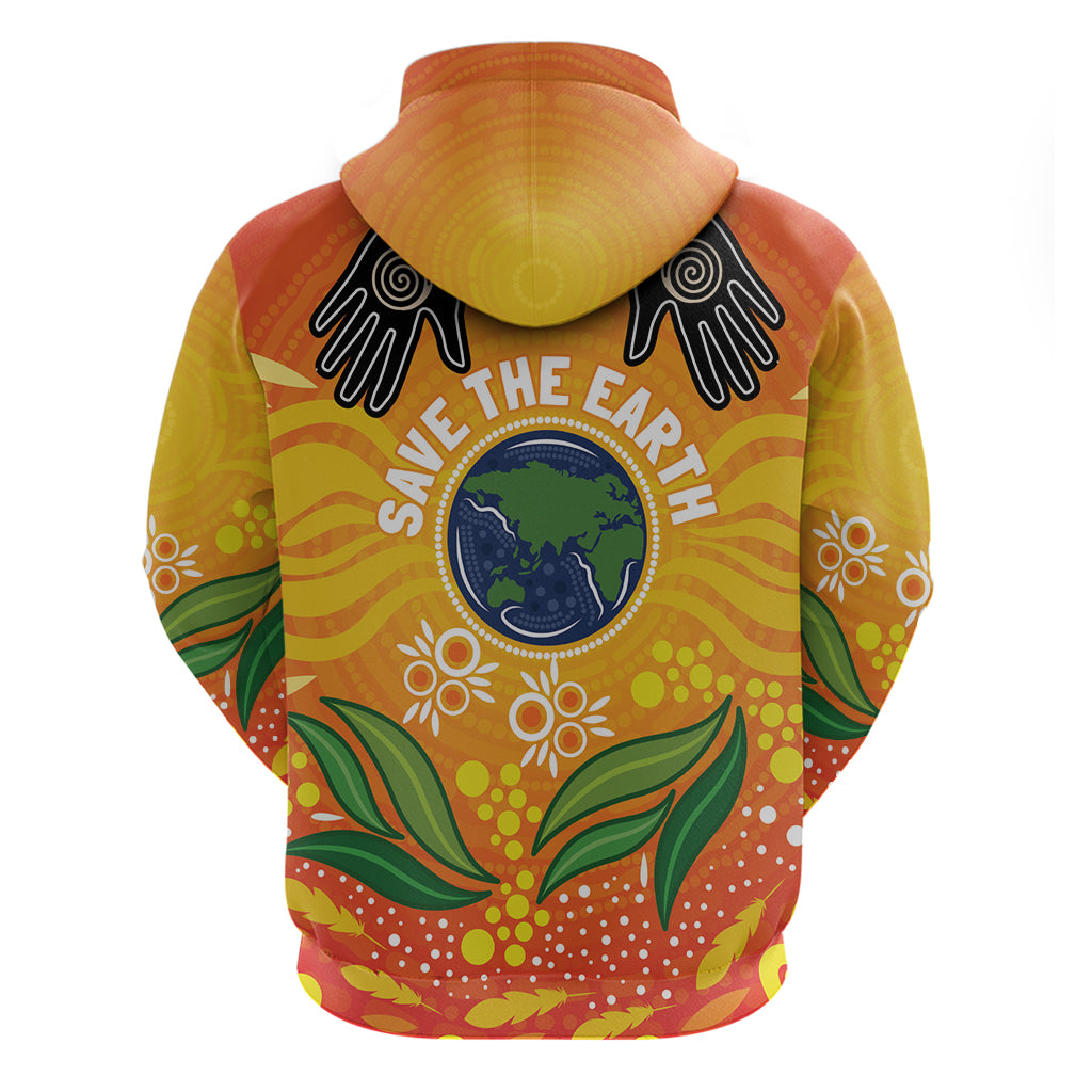 Australia Earth Day Indigenous Hoodie Save The Earth LT7 - Vibe Hoodie Shop