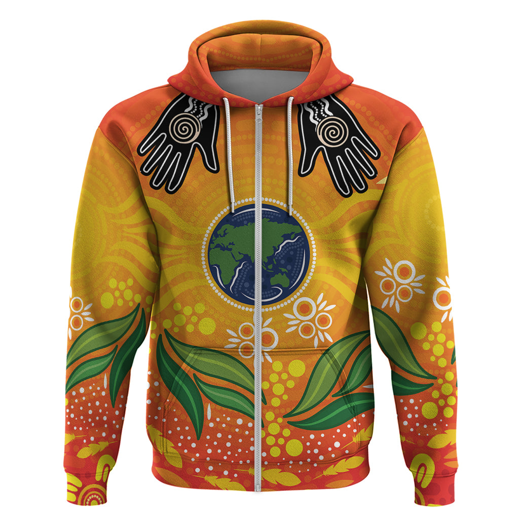 Australia Earth Day Indigenous Hoodie Save The Earth LT7 - Vibe Hoodie Shop