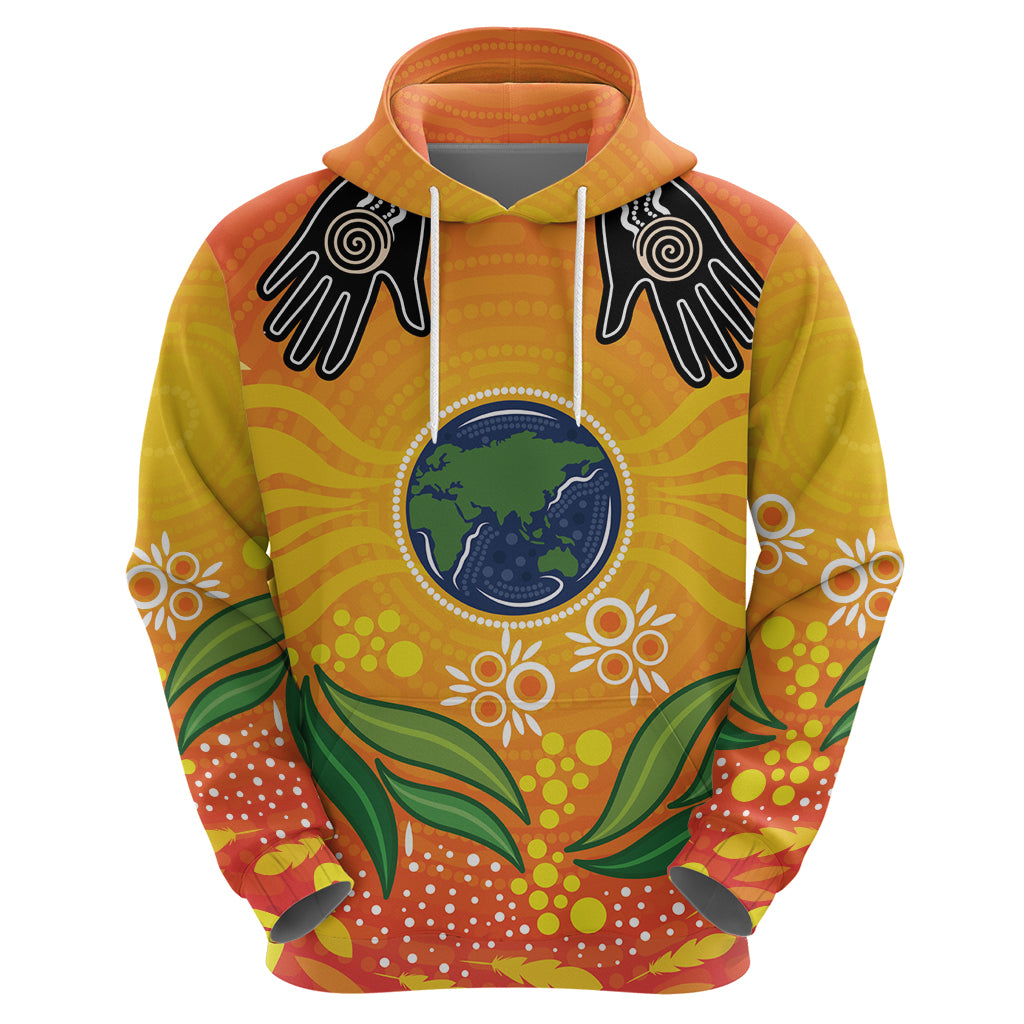 Australia Earth Day Indigenous Hoodie Save The Earth LT7 - Vibe Hoodie Shop